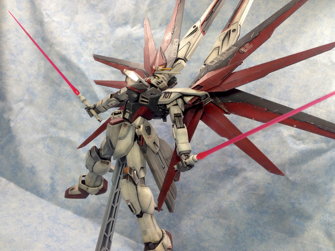 Modelmaking Guru Bandai 1/100 Master Grade Freedom Gundam Ver. Wolf