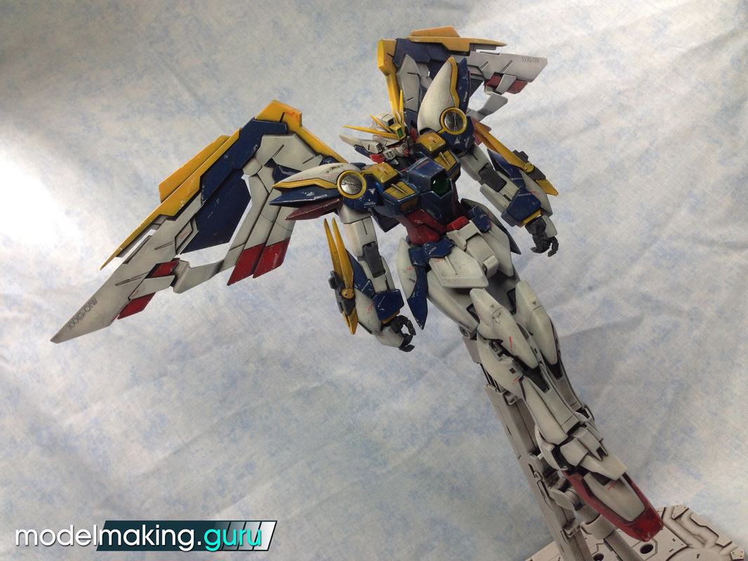 Modelmaking Guru Bandai 1/100 Master Grade Wing Gundam XXXG-01W Endless Waltz Verson, Gunpla, Gundam, plastic model